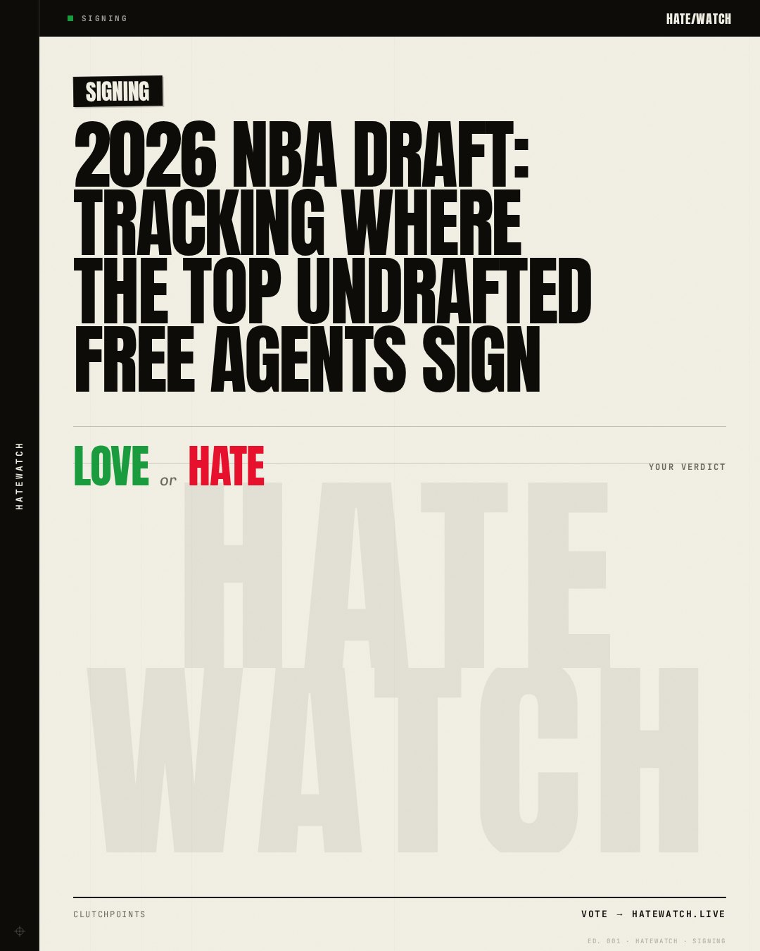 2026 NBA Draft: Tracking where the top undrafted free agents sign