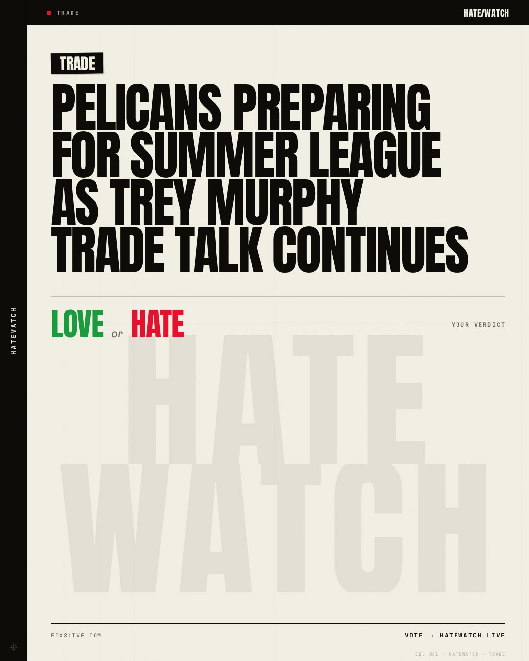Pelicans preparing for Summer League as Trey Murphy trade talk continues