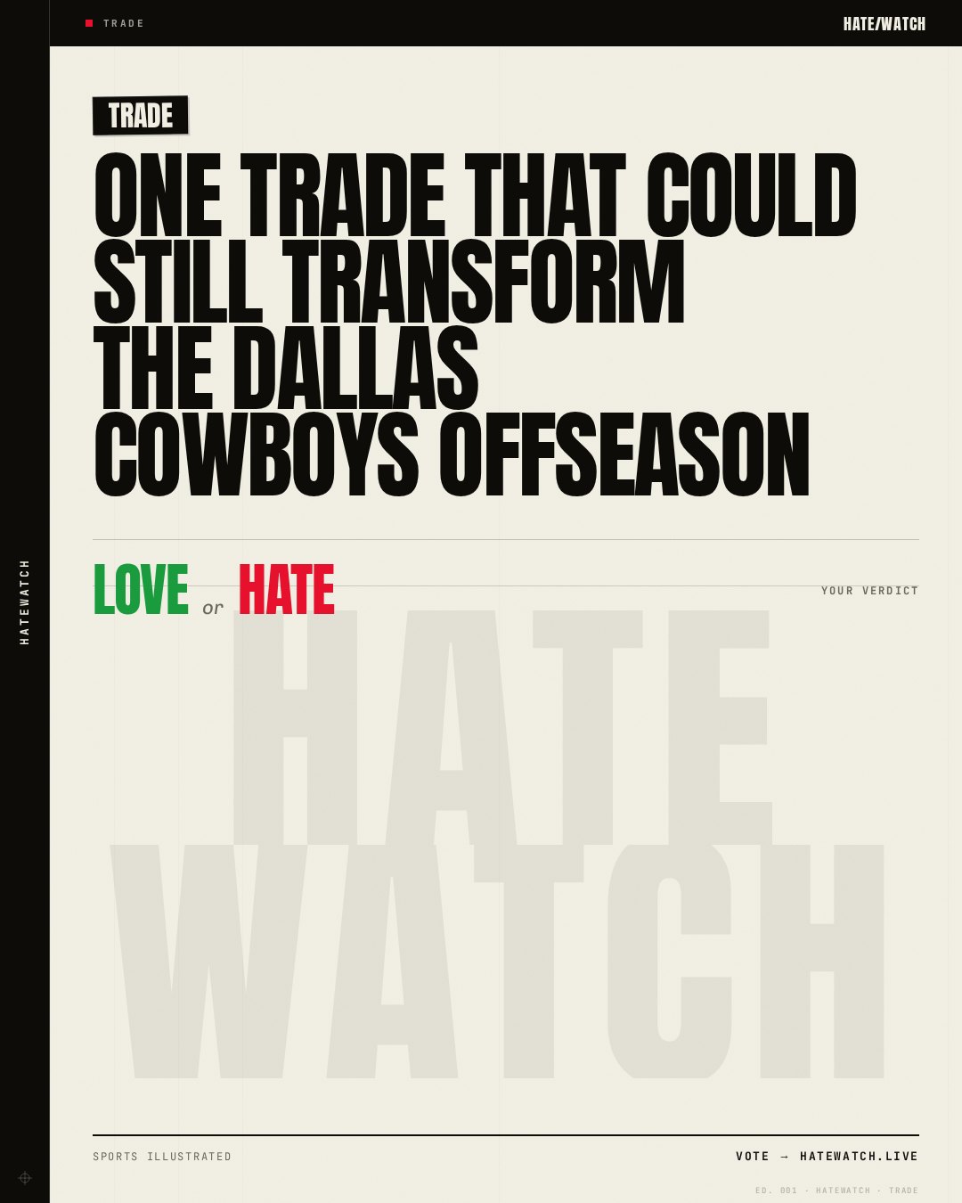 One Trade That Could Still Transform the Dallas Cowboys Offseason