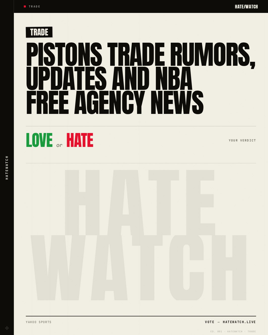 Pistons trade rumors, updates and NBA free agency news