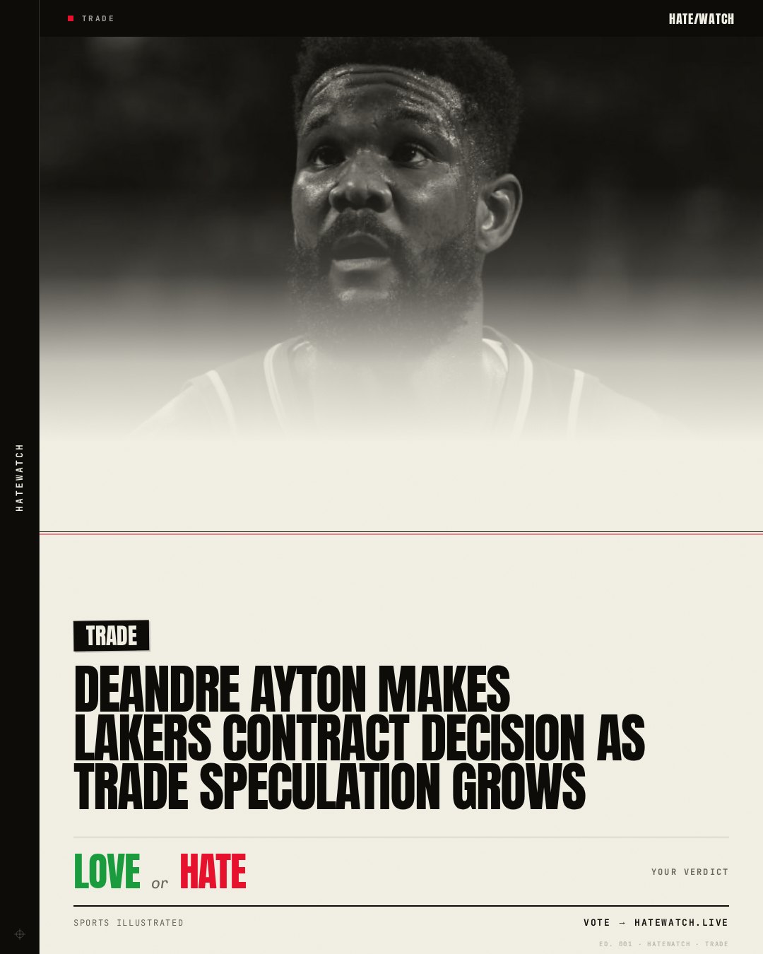 Deandre Ayton Makes Lakers Contract Decision as Trade Speculation Grows