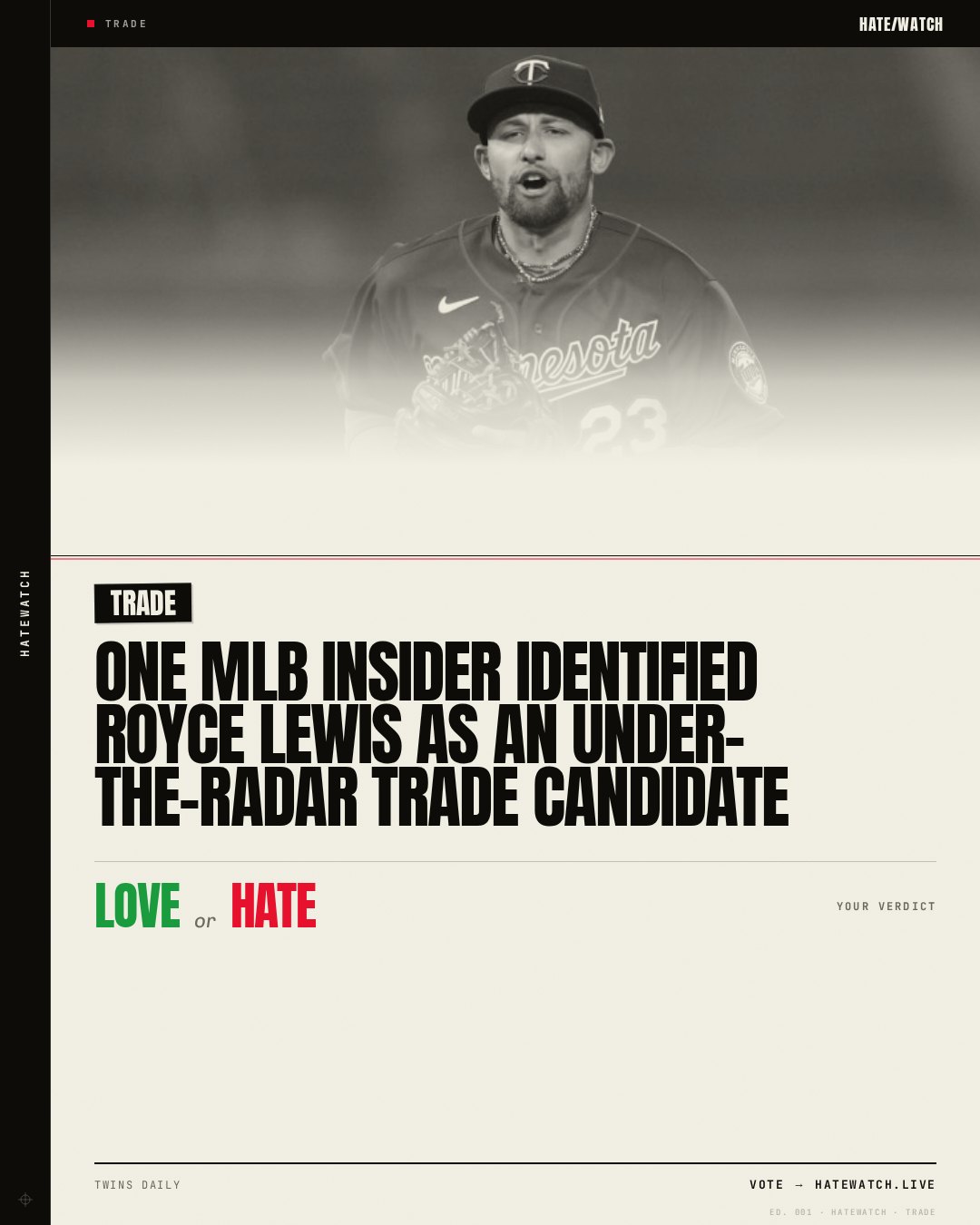 One MLB Insider Identified Royce Lewis As an Under-the-Radar Trade Candidate