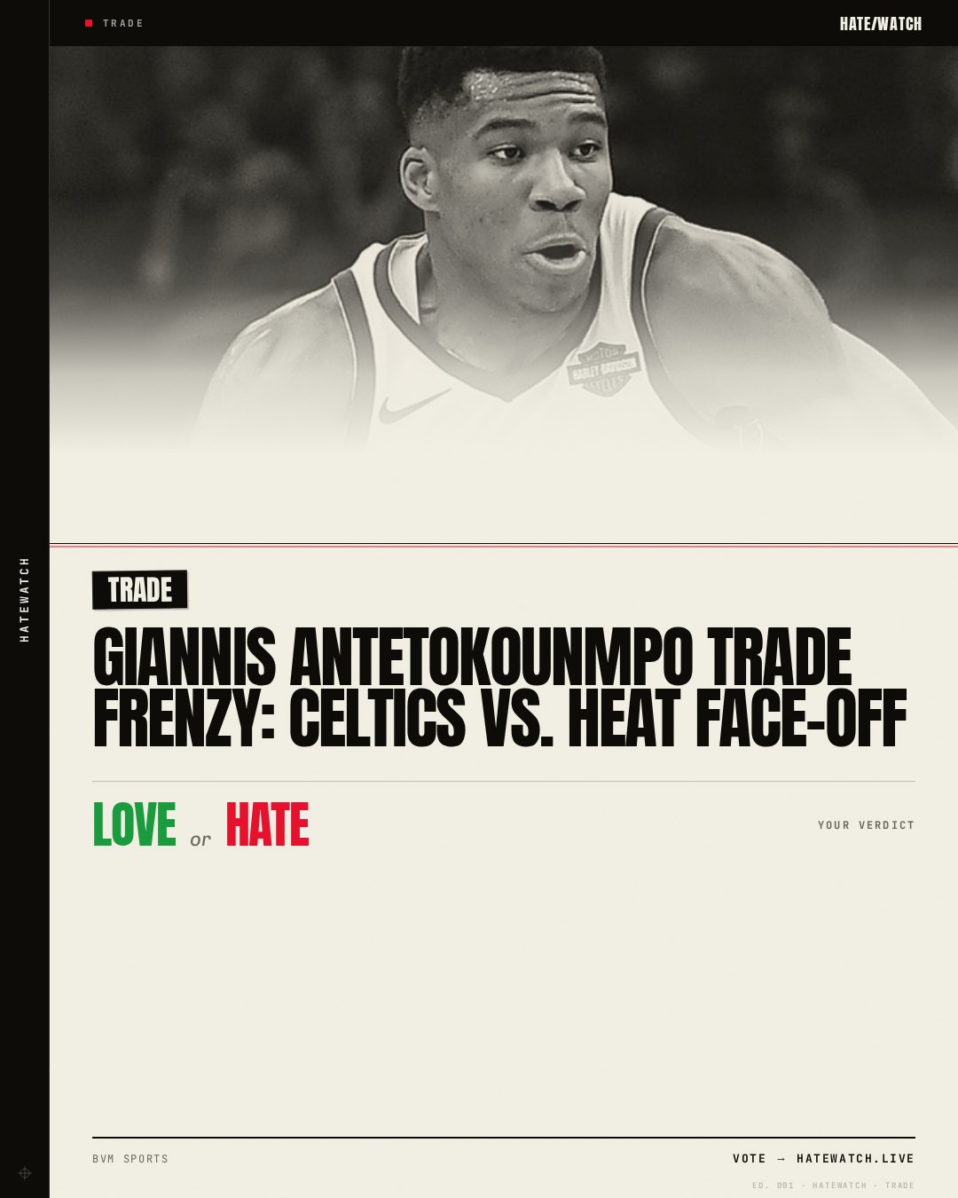 Giannis Antetokounmpo Trade Frenzy: Celtics vs. Heat Face-Off