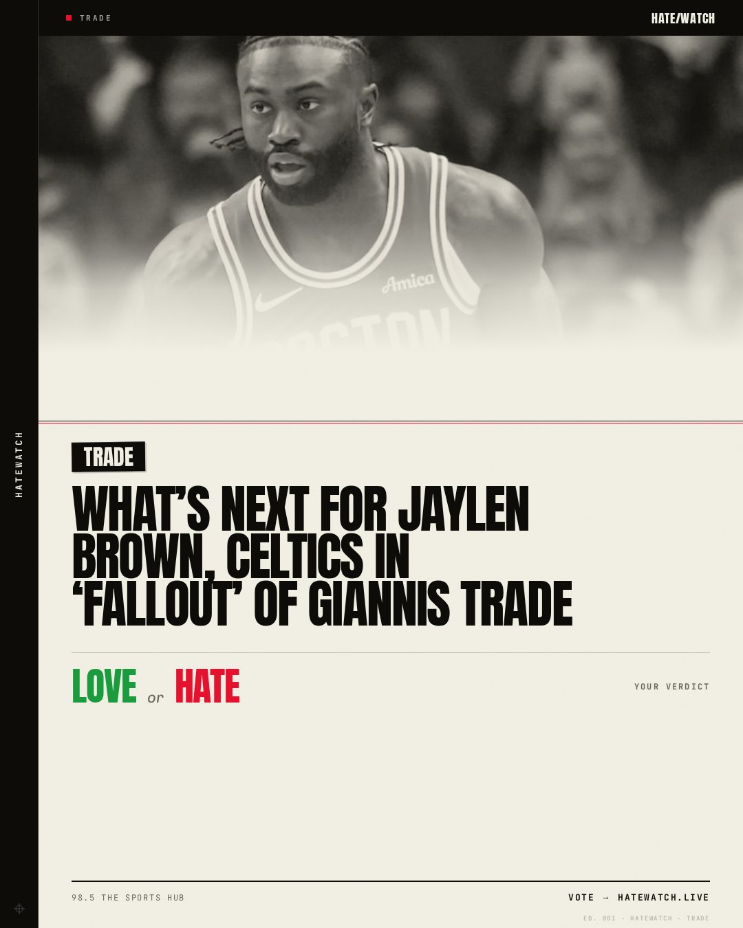 What’s next for Jaylen Brown, Celtics in ‘fallout’ of Giannis trade