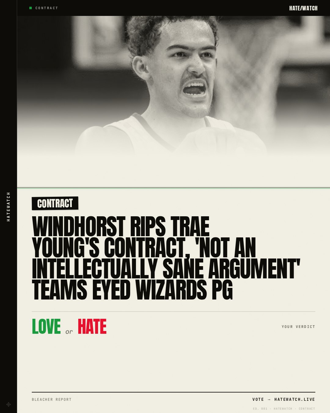 Windhorst Rips Trae Young's Contract, 'Not an Intellectually Sane Argument' Teams Eyed Wizards PG