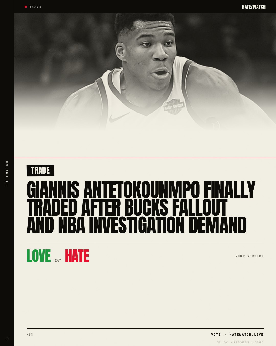 Giannis Antetokounmpo finally traded after Bucks fallout and NBA investigation demand