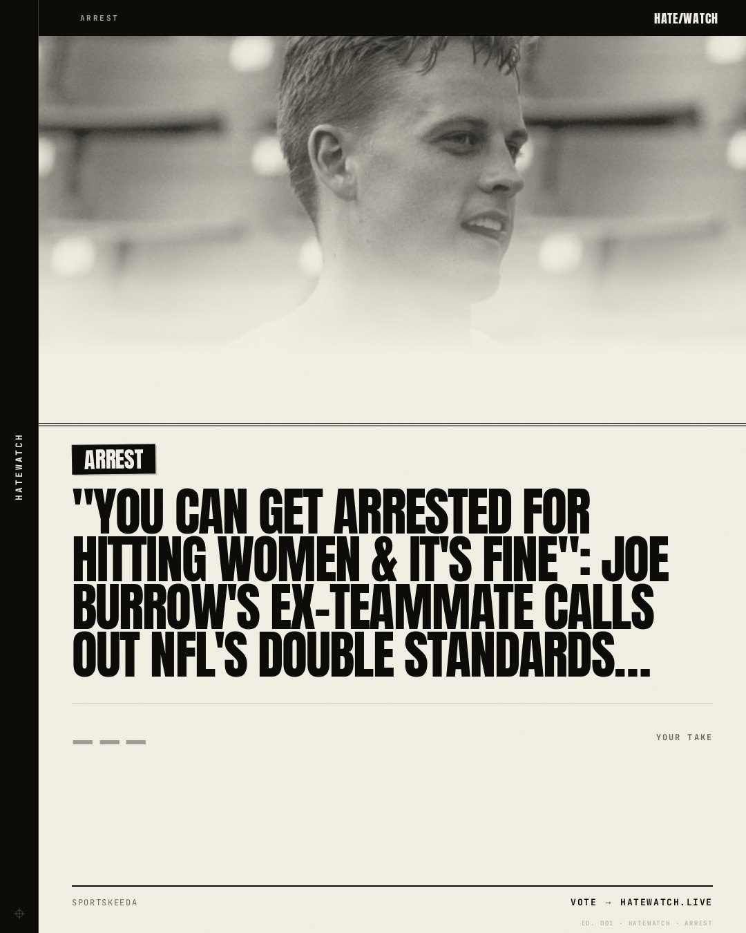 "You can get arrested for hitting women & it's fine": Joe Burrow's ex-teammate calls out NFL's double standards after Brendan Sorsby gets door shut