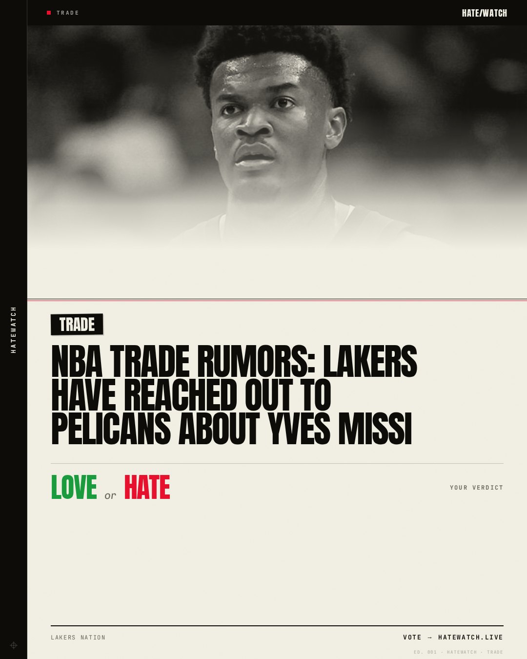 NBA Trade Rumors: Lakers Have Reached Out To Pelicans About Yves Missi