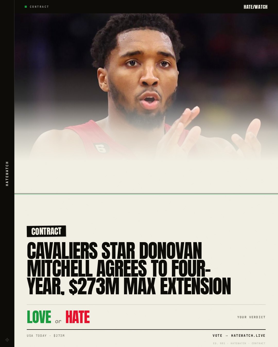 Cavaliers star Donovan Mitchell agrees to four-year, $273M max extension