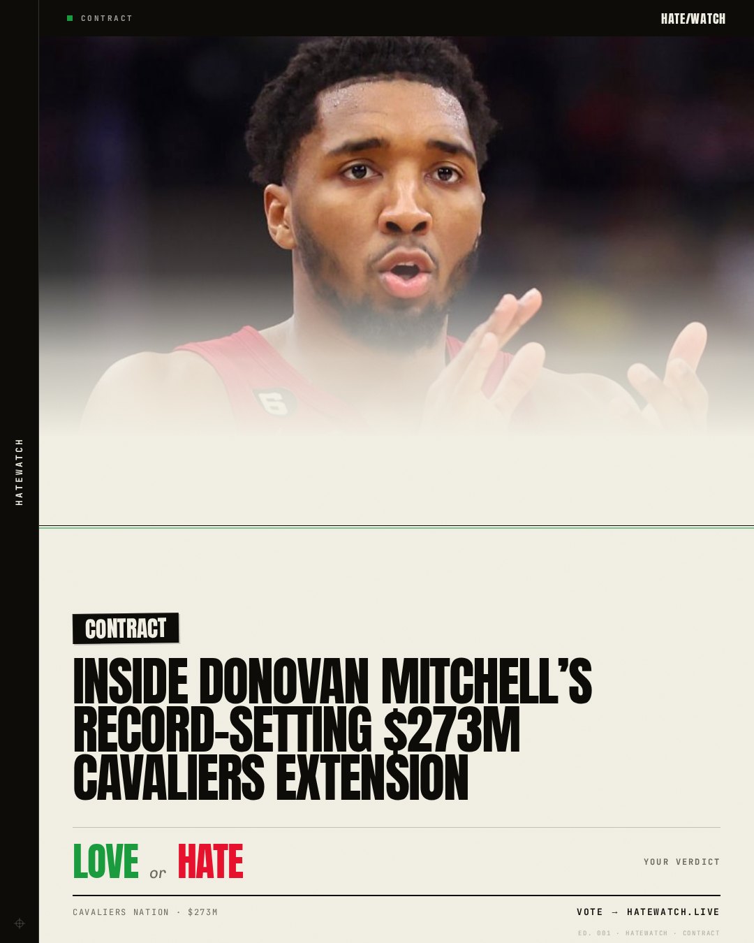 Inside Donovan Mitchell’s record-setting $273M Cavaliers extension