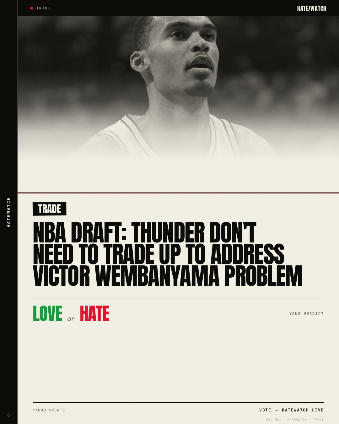 NBA Draft: Thunder don't need to trade up to address Victor Wembanyama problem