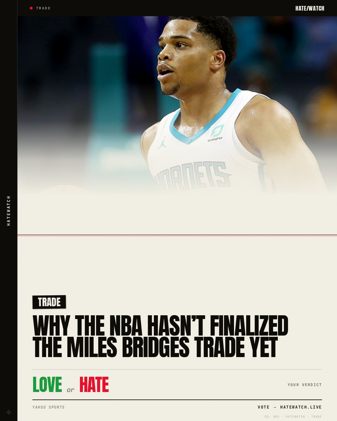 Why the NBA hasn’t finalized the Miles Bridges trade yet
