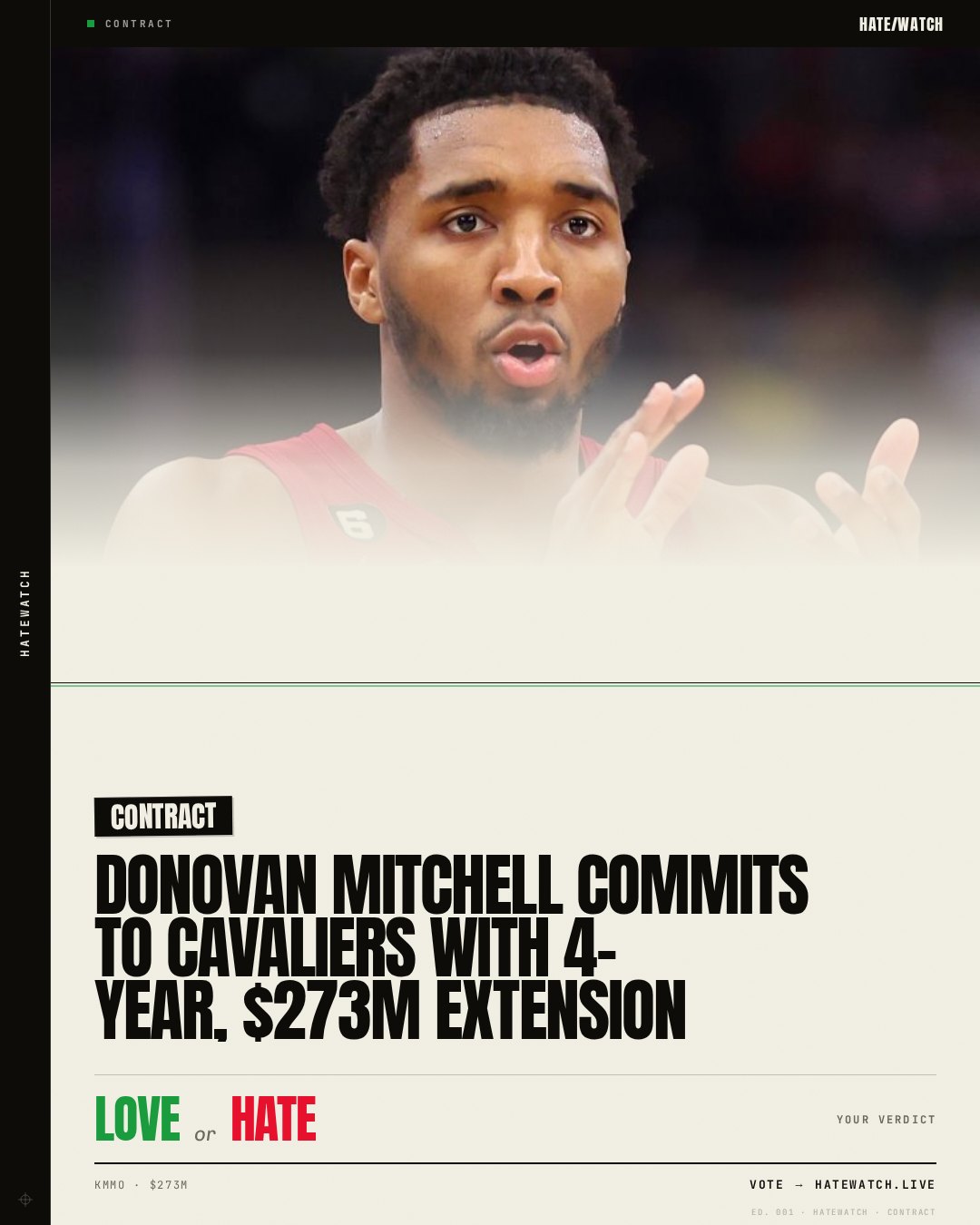 Donovan Mitchell commits to Cavaliers with 4-year, $273M extension