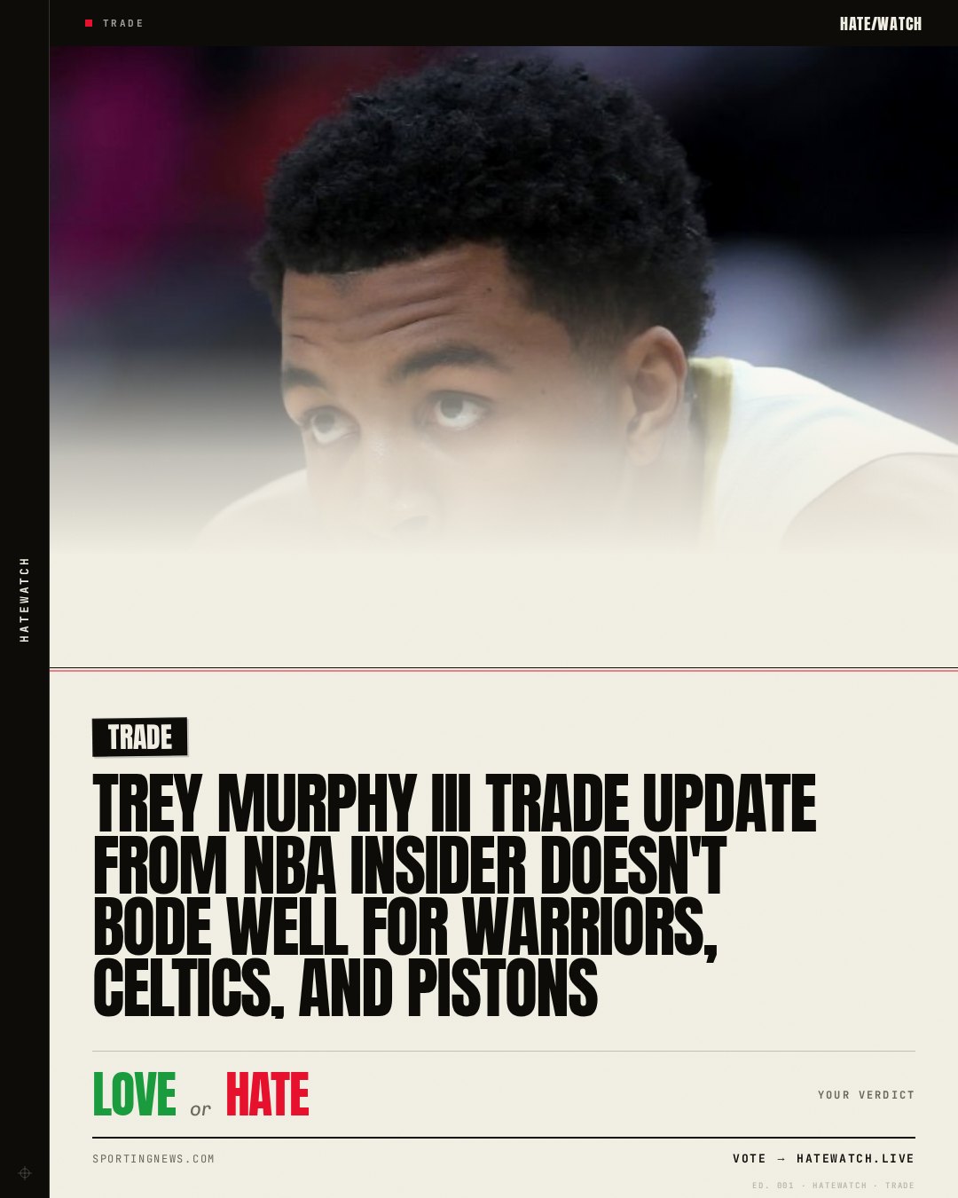 Trey Murphy III trade update from NBA insider doesn't bode well for Warriors, Celtics, and Pistons