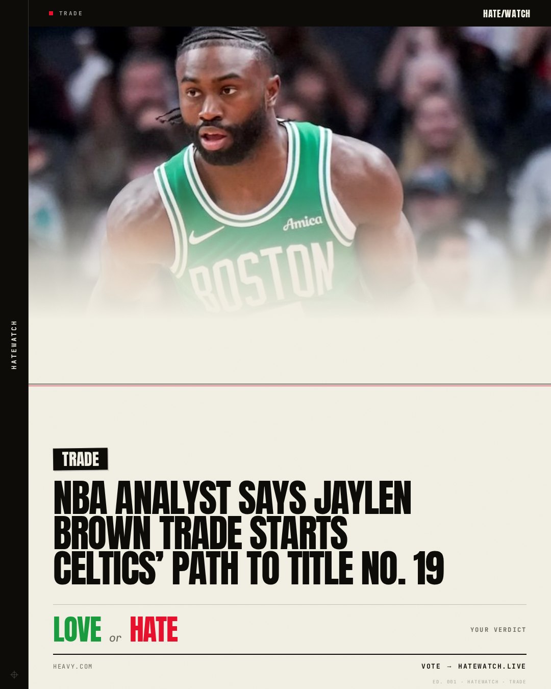 NBA Analyst Says Jaylen Brown Trade Starts Celtics’ Path to Title No. 19