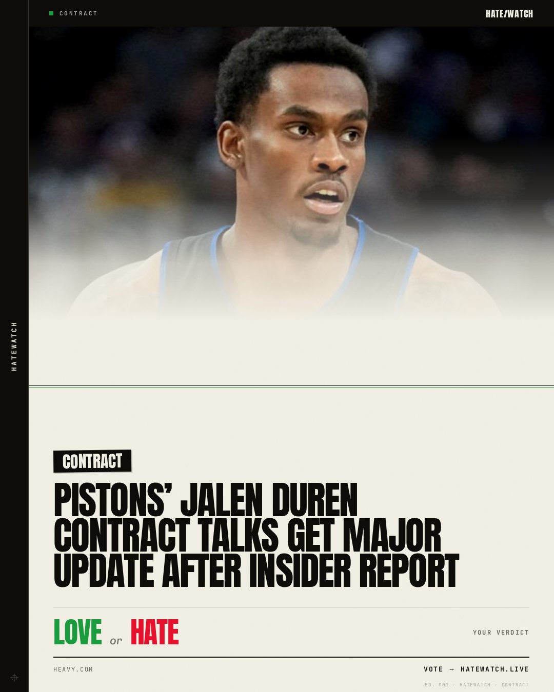 Pistons’ Jalen Duren Contract Talks Get Major Update After Insider Report