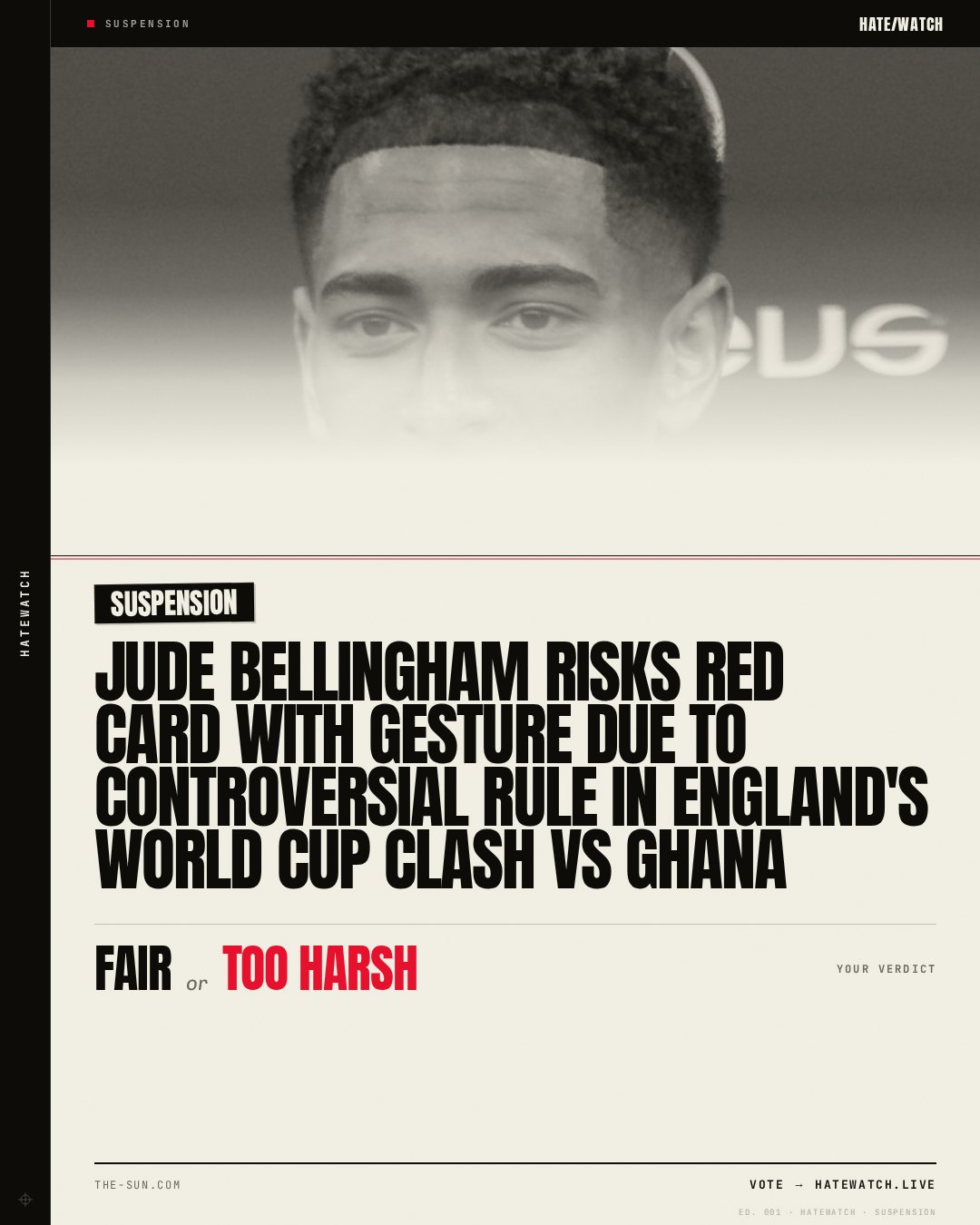 Jude Bellingham risks red card with gesture due to controversial rule in England's World Cup clash vs Ghana