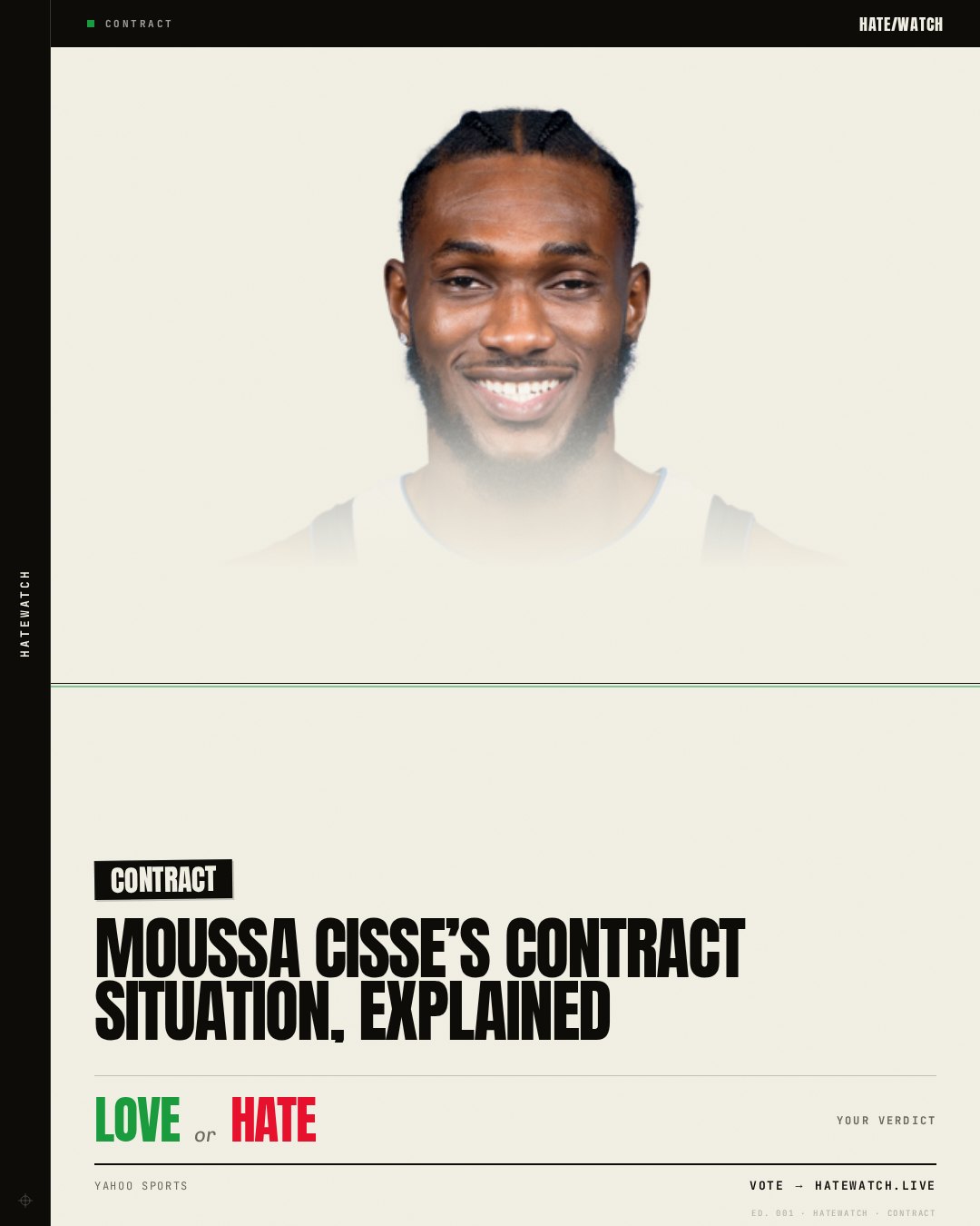 Moussa Cisse’s contract situation, explained