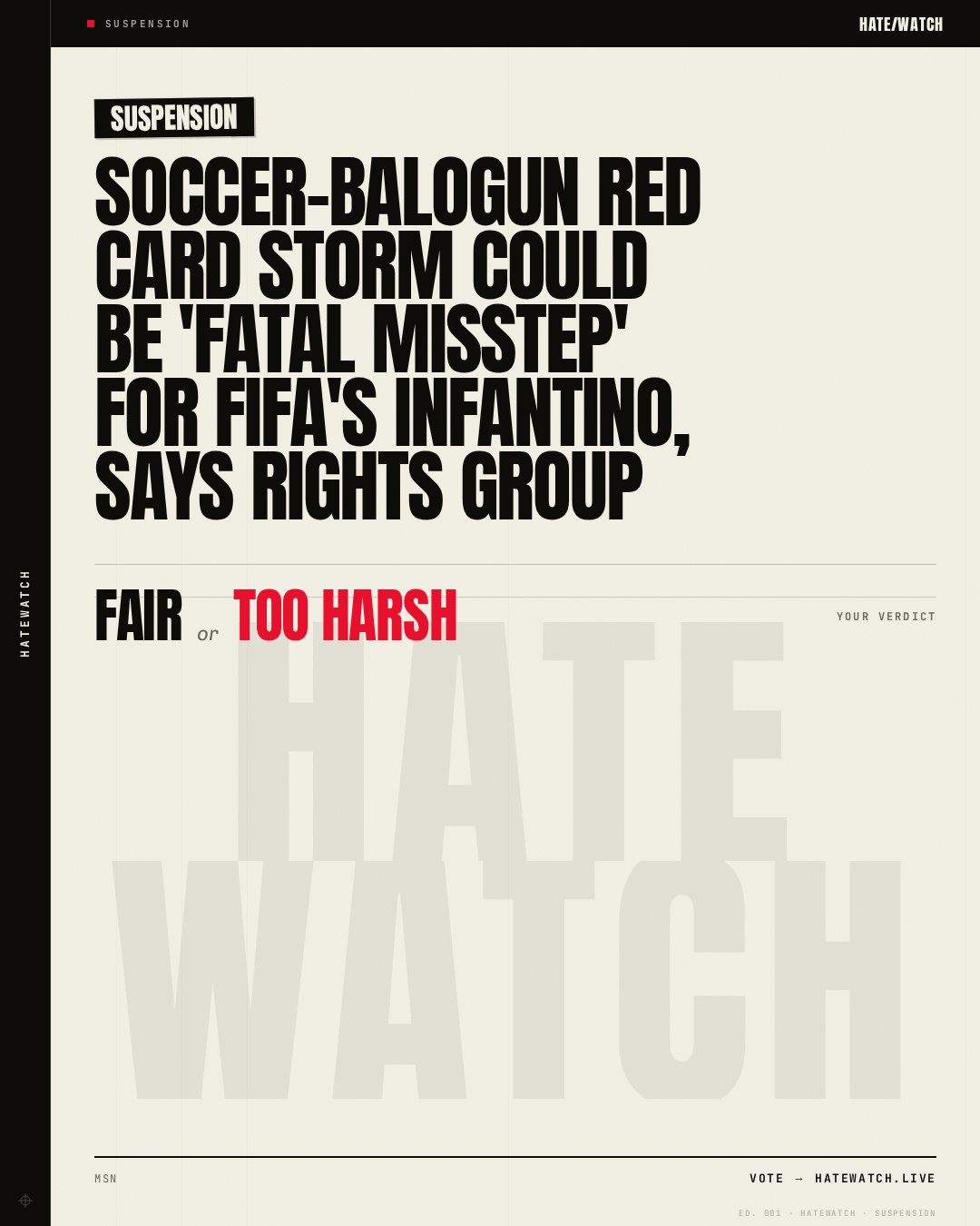 Soccer-Balogun red card storm could be 'fatal misstep' for FIFA's Infantino, says rights group