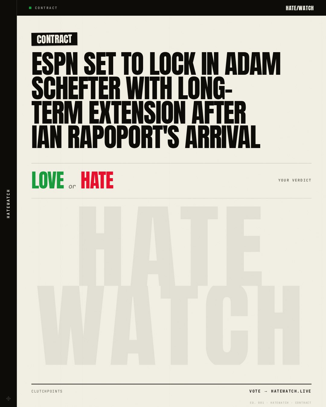 ESPN Set To Lock In Adam Schefter With Long-Term Extension After Ian Rapoport's Arrival