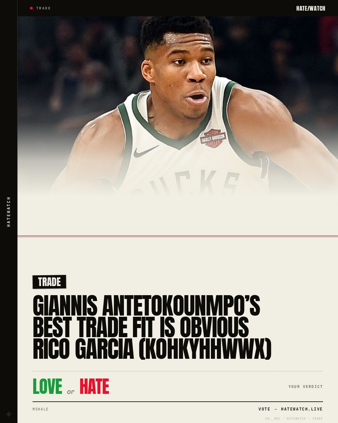 Giannis Antetokounmpo’s Best Trade Fit Is Obvious Rico Garcia (kohKyHHWwx)
