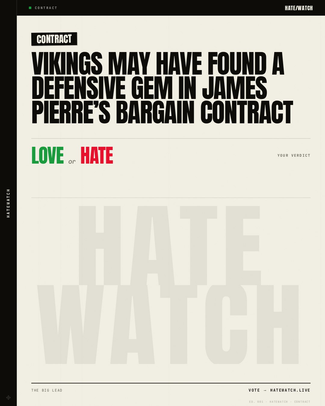 Vikings may have found a defensive gem in James Pierre’s bargain contract