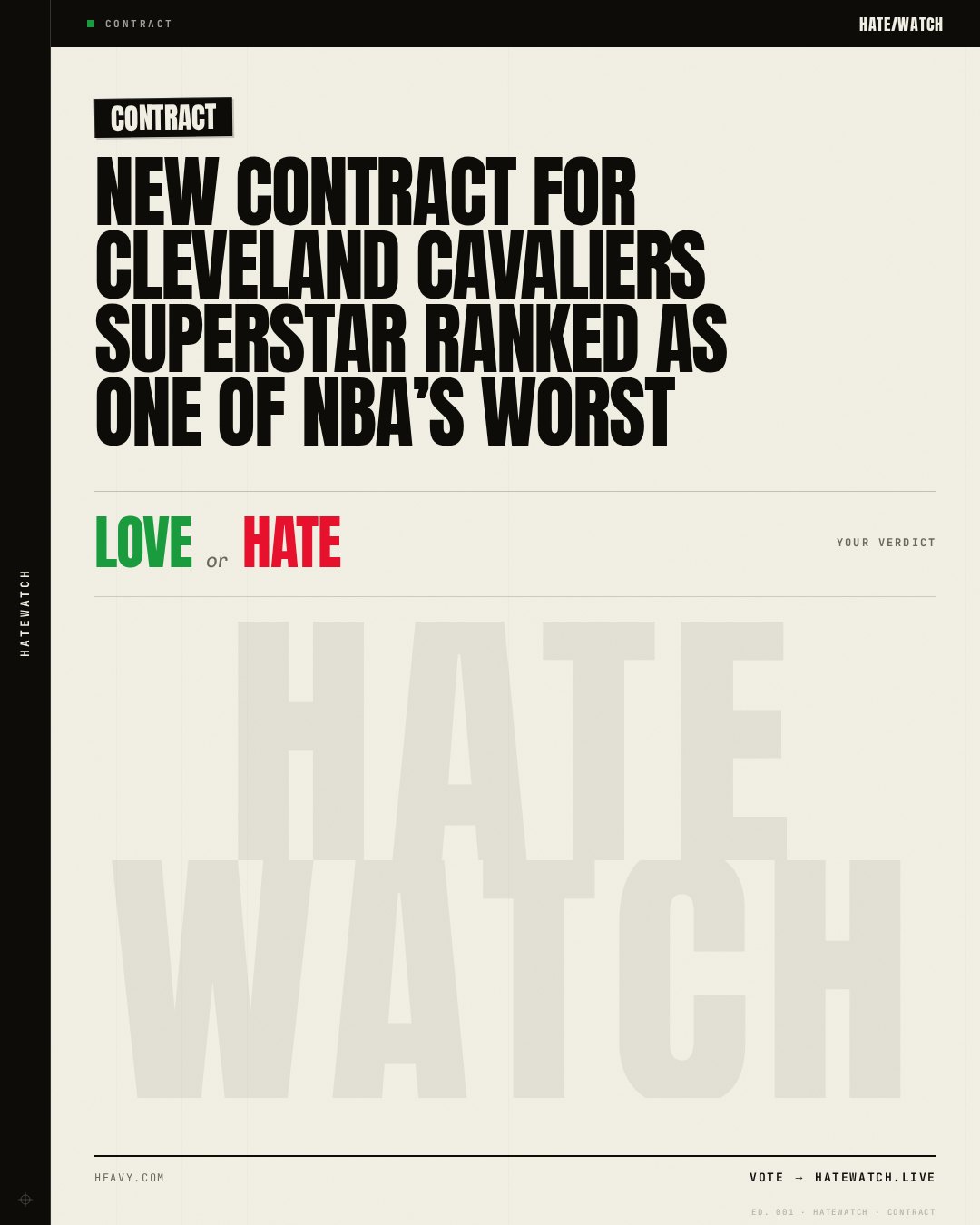 New Contract for Cleveland Cavaliers Superstar Ranked as One of NBA’s Worst