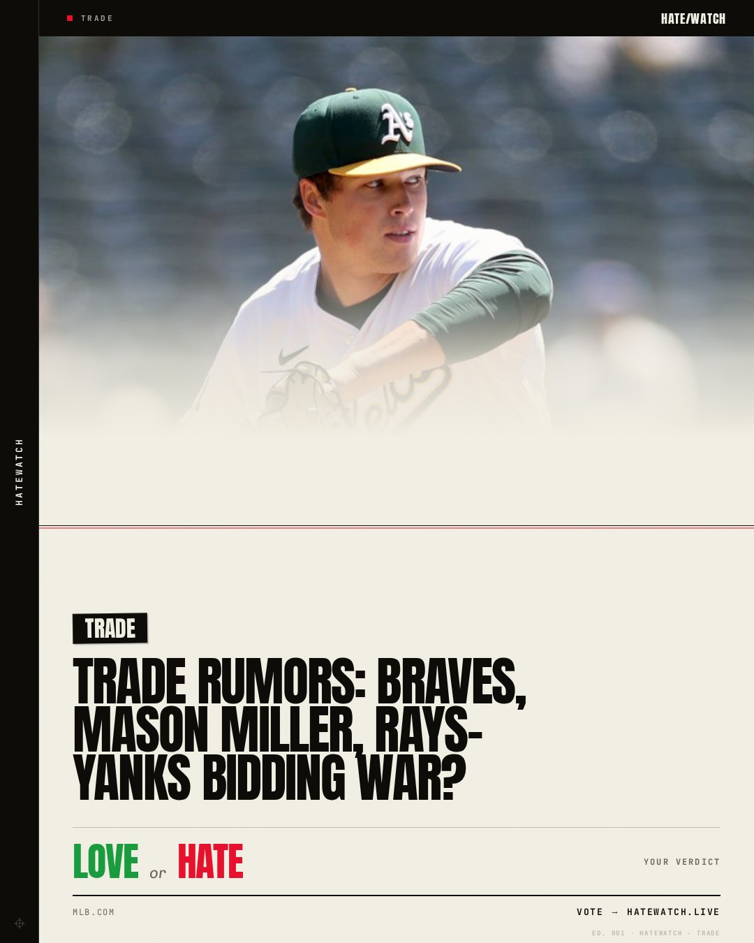 Trade rumors: Braves, Mason Miller, Rays-Yanks bidding war?