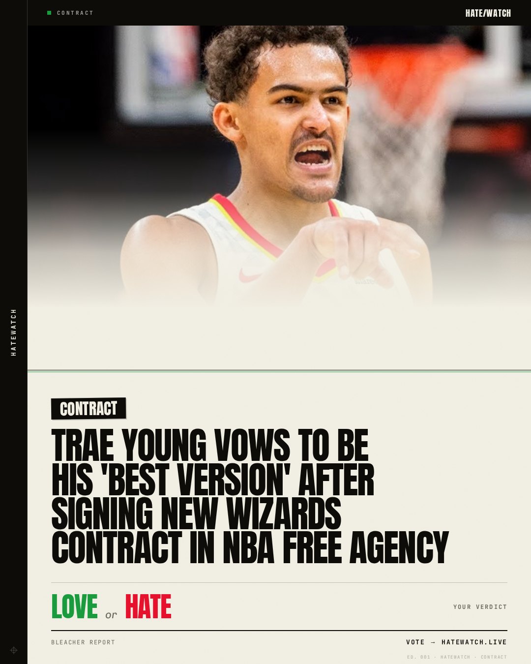Trae Young Vows to Be His 'Best Version' After Signing New Wizards Contract in NBA Free Agency