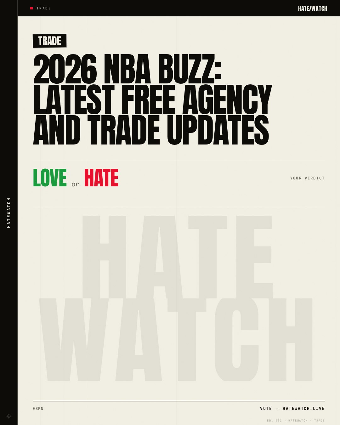 2026 NBA buzz: Latest free agency and trade updates