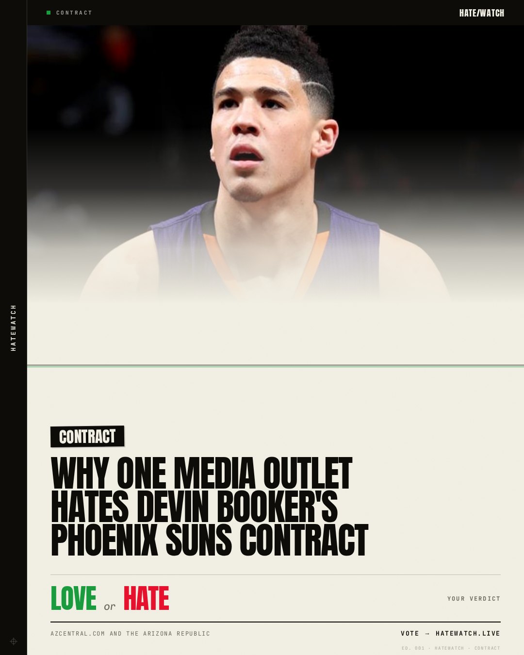 Why one media outlet hates Devin Booker's Phoenix Suns contract