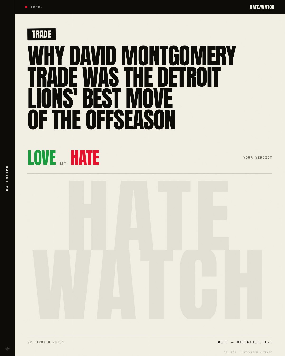 Why David Montgomery Trade Was The Detroit Lions' Best Move Of The Offseason
