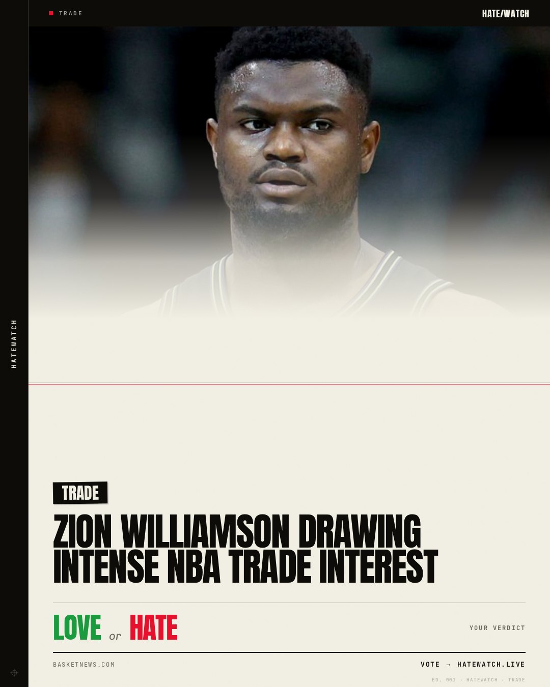 Zion Williamson drawing intense NBA trade interest