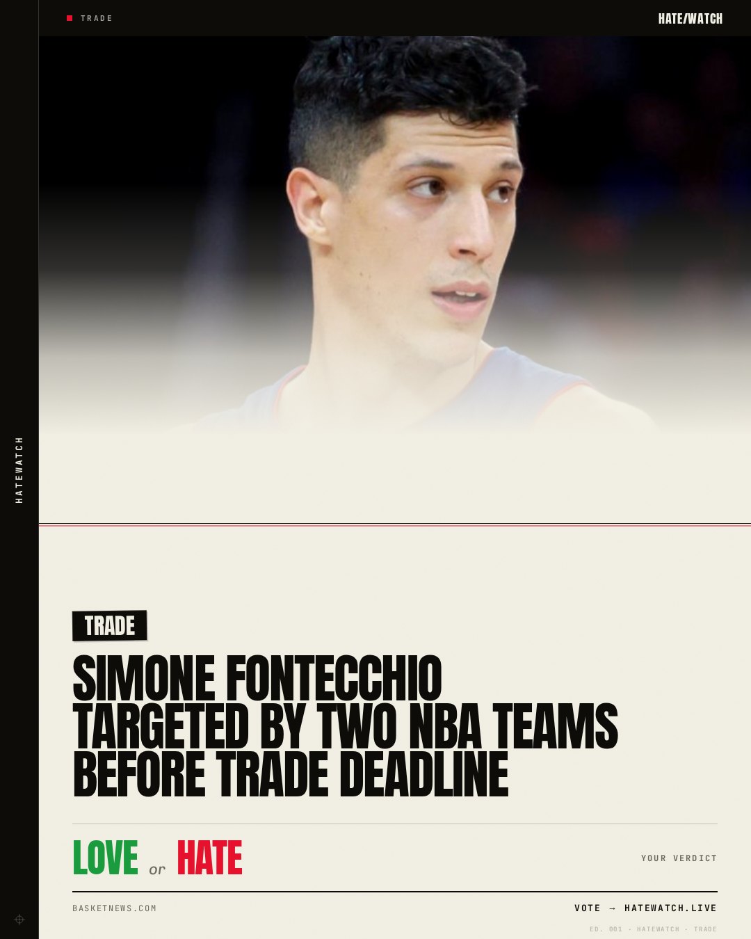 Simone Fontecchio targeted by two NBA teams before trade deadline