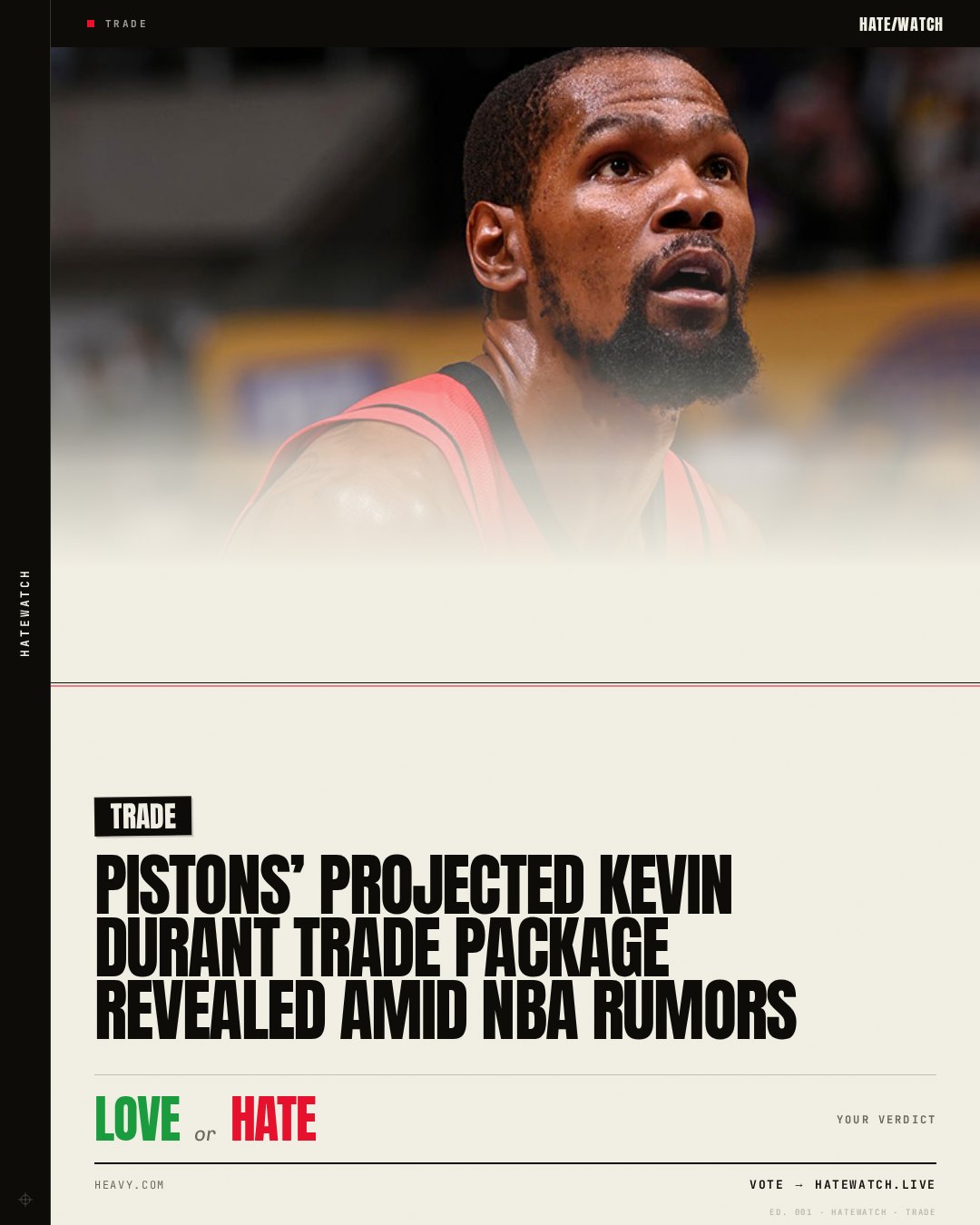 Pistons’ Projected Kevin Durant Trade Package Revealed Amid NBA Rumors