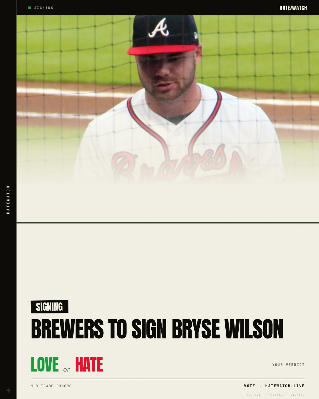 Brewers To Sign Bryse Wilson