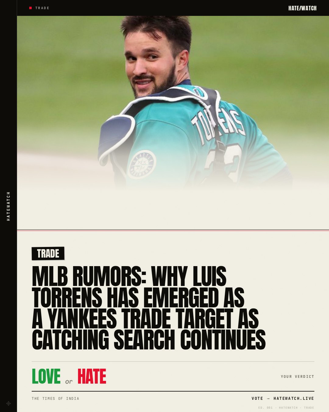 MLB rumors: Why Luis Torrens has emerged as a Yankees trade target as catching search continues