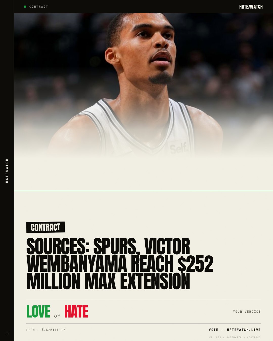 Sources: Spurs, Victor Wembanyama reach $252 million max extension
