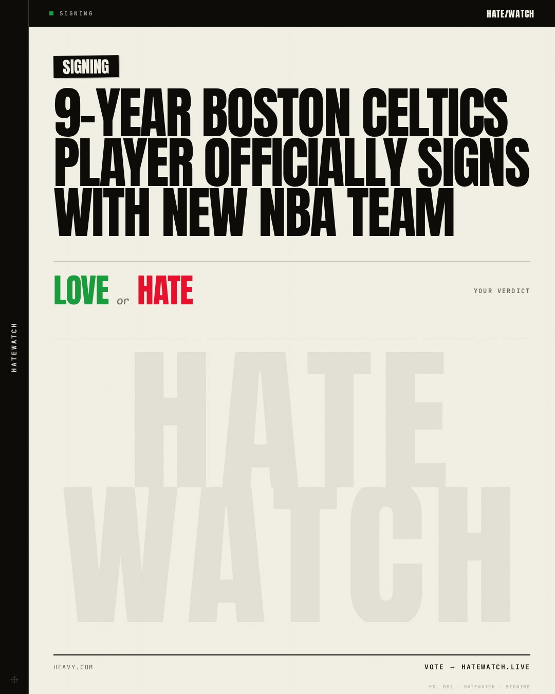 9-Year Boston Celtics Player Officially Signs With New NBA Team