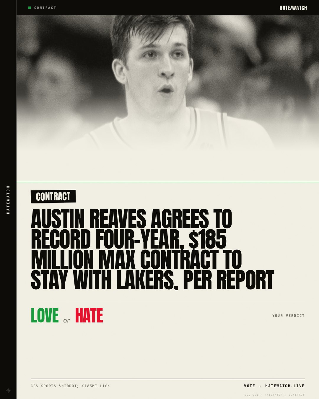 Austin Reaves agrees to record four-year, $185 million max contract to stay with Lakers, per report